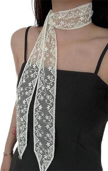 Yz scarf - white