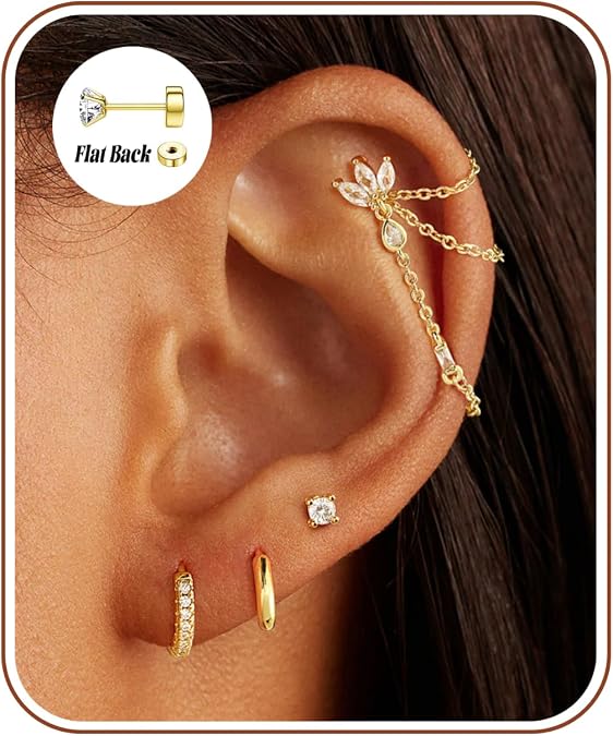 14k Gold Plated Triple